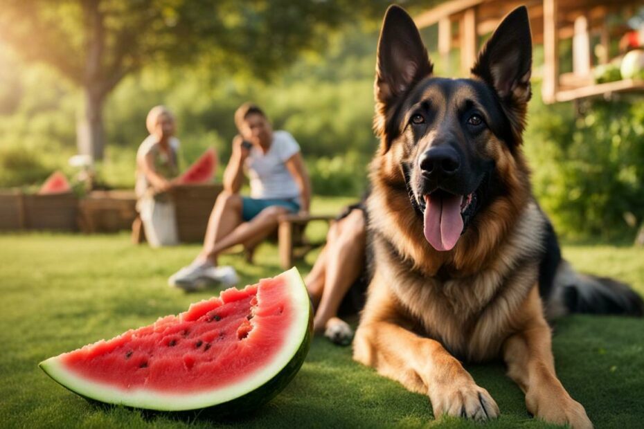 can german shepherds eat watermelon