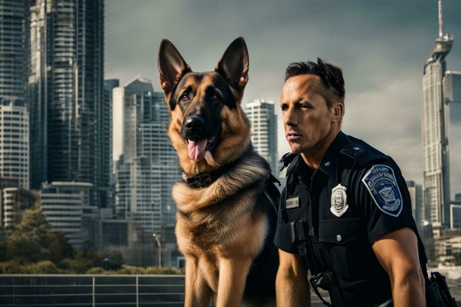 why german shepherds are used as police dogs