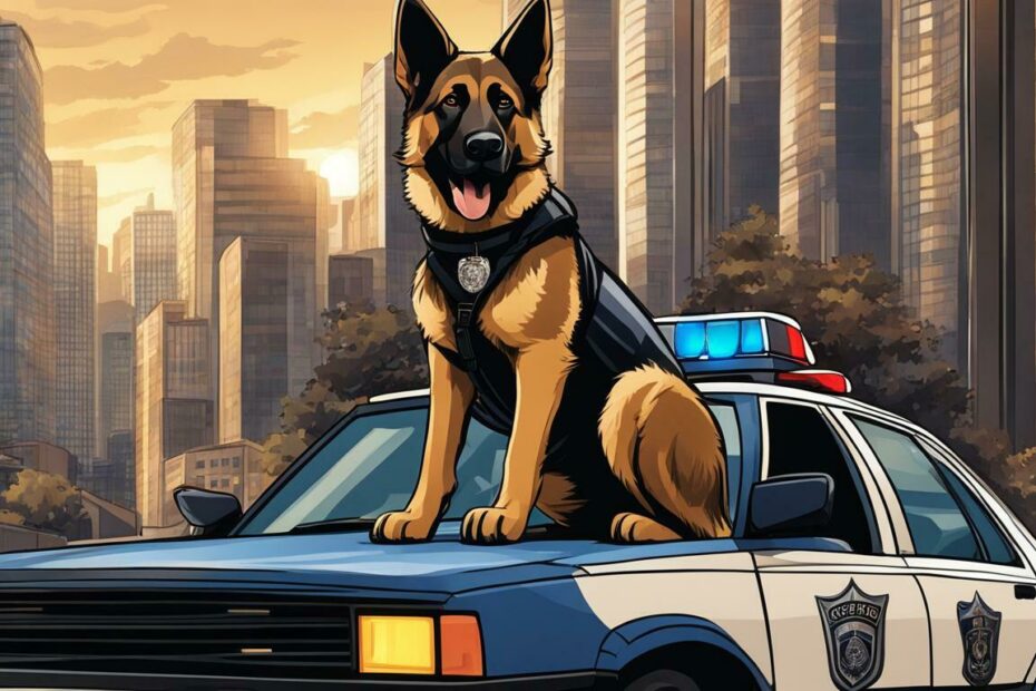 why is a german shepherd a police dog